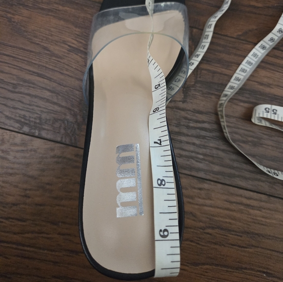 Transparent Black Heels - Picture 6 of 6